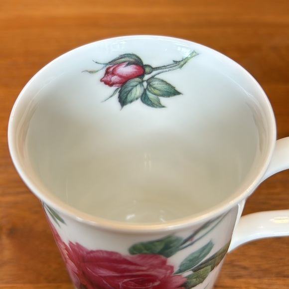 Roy Kirkham English Rose Fine Bone China Tall Tea Cups - Picture 5 of 6